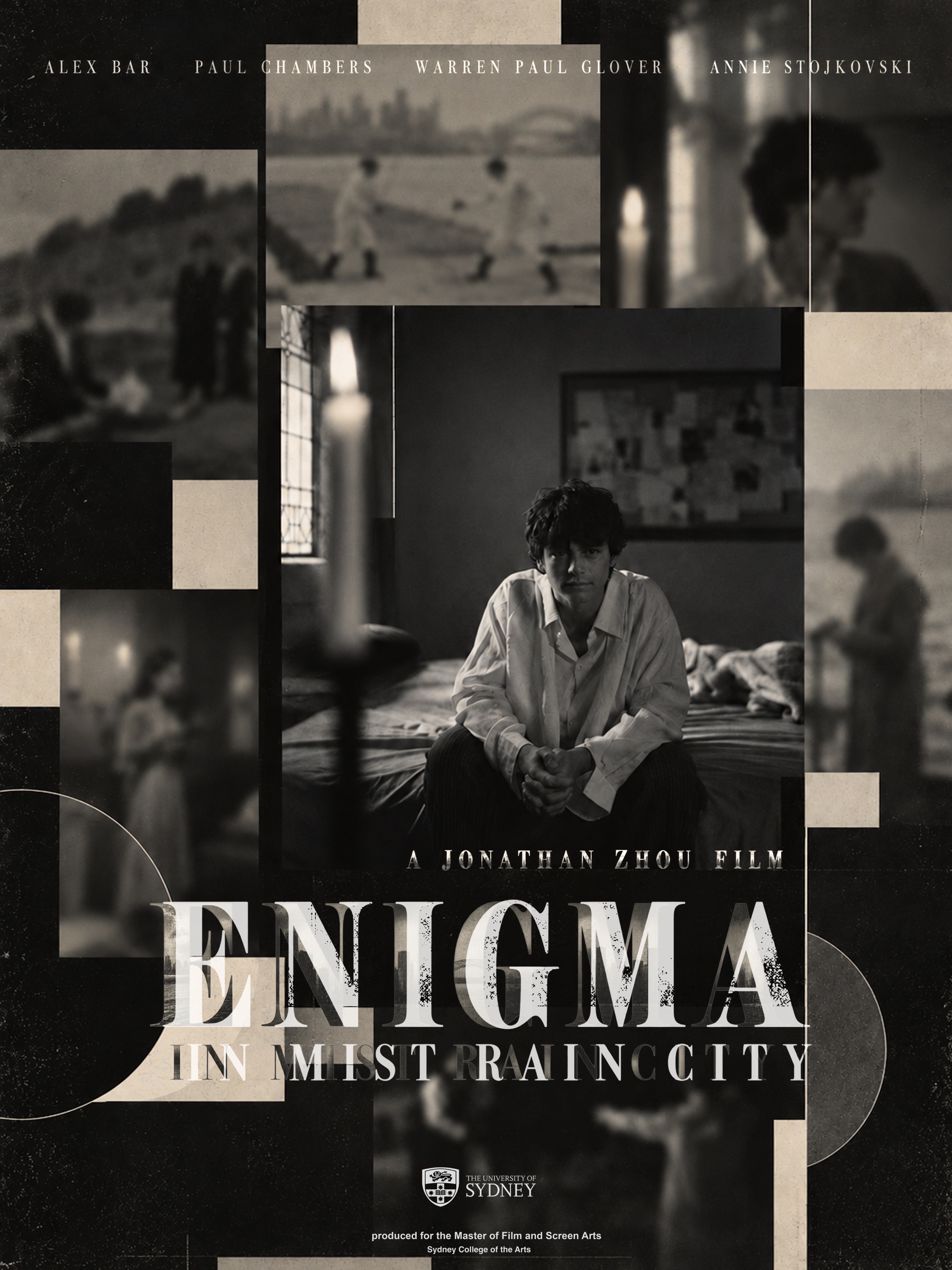 Enigma in Mist Rain City film poster